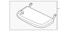 Genuine Nissan Seat Cushion Foam 88300-9BU1A New. Price: $335.14.