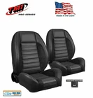 Tmi Pro Series Sport Bucket Seat Set For 1960 - 1972 Chevy Gmc Truck, Black New. Price: $2399.99.