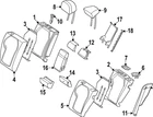 Genuine Mercedes-benz Armrest 206-970-12-00-1D08 New. Price: $99.06.