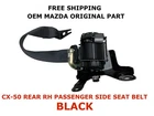 2023-2024 Mazda CX-50 Rear Right Side Seat Belt Black BGK120617M New. Price: $40.00.