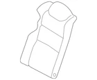 Genuine Nissan Seat Back Cushion Cover 88670-6CA1E New. Price: $256.14.