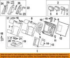 Gm Oem 10-20 Impala Seats Tracks Rear Components-hinge 13254513 New. Price: $29.77.
