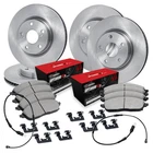 For Volkswagen Taos 22-24 R1 Concepts Front & Rear Brake Kit Optimum Pads New. Price: $331.98.