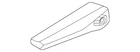 Genuine Volkswagen Armrest 7T0-881-081-P-Z36 New. Price: $178.44.