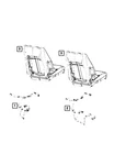 Genuine Mopar Seat Wiring 68475884AA New. Price: $73.99.