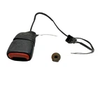 Jeep Tj Wrangler Oem Driver Front Seat Belt Buckle Latch 5HS491X9AC 03-06 Bolt Used. Price: $71.99.