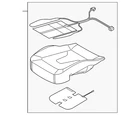 Genuine Audi Seat Cushion Pad 8V0-898-522-T New. Price: $320.53.