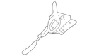 Genuine Gm Folding Seat Latch 89044927 New. Price: $5.24.