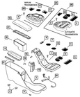 Genuine Mopar Armrest Base 5018906AB New. Price: $81.04.