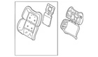 Genuine Ford Cushion Assembly Seat LC5Z-7860081-A New. Price: $367.93.