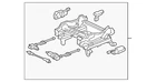 Genuine Honda Seat Adjuster 81600-SWA-A51 New. Price: $1717.64.