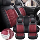 For Toyota Quilted Leather Car Seat Covers Protector Cushion Front Rear Full Set New. Price: $69.90.