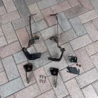87-93 Ford Mustang Complete Rear Seat Mounting Brackets W/ Bolts Hardware Gt Lx Used. Price: $125.00.