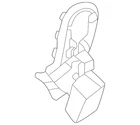 Genuine Nissan Recline Cover 88460-7JA0A New. Price: $68.98.