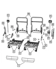 Genuine Mopar Seat Release Handle YM821D5AA New. Price: $22.45.
