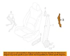 Mazda Oem 13-19 Restraint Systems Front Seat Belts-adjuster Right KD4557960B75 New. Price: $50.21.