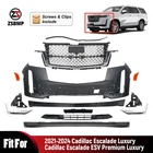 Front Bumper Cover Grille Assembly For 2021-2024 Cadillac Escalade & Esv Luxury New. Price: $669.99.