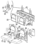 Genuine Mopar Rear Seat Back Pad New Oem 1AX981DVAA. Price: $26.14.