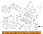 Chrysler Oem 11-13 Grand Cherokee Rear Seat Components-recline Handle 1TM57BD3AA New. Price: $31.67.