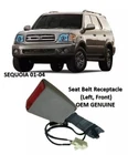 01-04 Sequoia Left Front Seat Belt Buckle Oak Genuine Toyota New. Price: $52.91.
