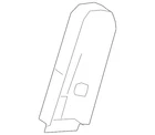 Genuine Nissan Seat Latch Cover 87405-EZ10A New. Price: $238.78.