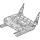 Genuine Bmw Seat Mechanism Right 52-10-7-304-534 New. Price: $510.74.
