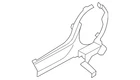 Genuine Nissan Seat Back Recliner Adjustment Mechanism Cover 87375-4JC0A New. Price: $73.25.