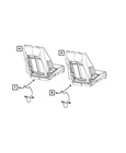Genuine Mopar Seat Wiring Rear Right 68228859AG New. Price: $68.79.