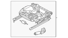 Genuine Volkswagen Cushion Frame 1EA-881-105-D New. Price: $167.58.