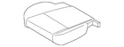 Genuine Ford Cushion Cover CK4Z-6362900-CD New. Price: $193.68.