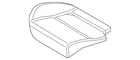 Genuine Ford Seat Cushion Pad CV6Z-5863840-C New. Price: $93.38.