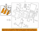 Gm Oem 15-20 Impala Seats Tracks Rear Components-bolster 23411972 New. Price: $104.63.