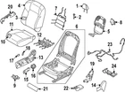 Genuine Nissan Seat Back Panel 87690-7KA0A New. Price: $217.99.