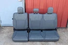2021 Ford Pickup F150 Crew Rear Second Row Seat Complete Gray Cloth Oem Used. Price: $425.00.
