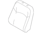 Genuine Mitsubishi Seat Back Cover 6901D663XA New. Price: $540.92.