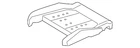 Genuine Bmw Seat Cushion Pad 52-10-6-994-374 New. Price: $827.58.