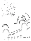 Genuine Mopar Attaching Clip 68540611AA New. Price: $7.24.