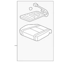 Genuine Honda Pad L Front Seat Cushion 81527-SJC-A01 New. Price: $379.13.