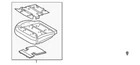 Genuine Ford Seat Cushion Pad LB5Z-78632A23-A New. Price: $171.99.