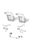 Genuine Mopar Seat Connector 68266872AB New. Price: $119.18.