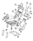 Genuine Mopar Seat Back Recliner 5139424AB New. Price: $161.27.