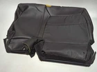 New Oem Ford Lh Rear Upper Leather Seat Cover 2009-2012 Flex Sel Black 60/40. Price: $100.00.