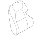 Genuine Mazda Seat Back Cushion Cover KN0W-88-131-13 New. Price: $766.82.