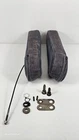 Oem 80-91 Ford F150 250 Bronco Bucket Seat Folding Arm Rest Lh Rh Set Blue Cloth Used. Price: $189.00.