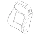 Genuine Ford Cover Assembly Seat Back NL3Z-1564417-HC New. Price: $204.54.