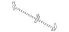 Genuine Nissan Seat Back Frame Bracket 88606-9DH0A New. Price: $247.01.