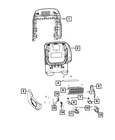 Genuine Mopar Front Seat Back Panel 7KY281X7AB New. Price: $235.20.