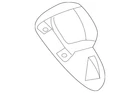 Genuine Volkswagen Release Handle 8T0-882-617-82V New. Price: $21.43.