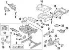 Genuine Audi Seat Cushion Pad V04-017-001-AM New. Price: $597.60.