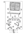 Genuine Mopar 3RD Row Recliner 68566842AE New. Price: $356.85.